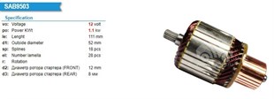 Marş Kollektörü 12v 18diş Bosch Tip Vw Polo Golf Passat Audı A3 Q3 Seat Leon Skoda Octavıa | Ith Im3315