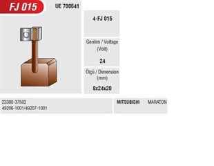 Marş Kömürü 24v Mıtsubıshı Maraton Kamyon Vinç | Mega Fj015
