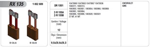 Marş Kömürü 37mt 12v Marş | Mega Rx135