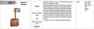 Marş Kömürü Jsx-5 Fıat 126 Bıs Gova-c-660 | Mega Jsx5