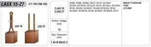 Marş Kömürü Mega Lasx 15/27 12v 8x19x22 | Mega Lasx15/27