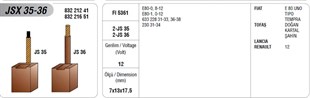 Marş Kömürü Slx Dogan Kartal Şahin Slx Tempra Palio Siena Weekend 1400 1600 Jsx 35/36 Mega | Mega Jsx35/36
