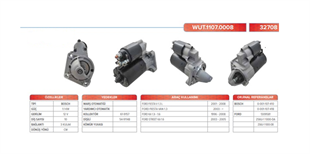 Marş Motoru 12v 10diş Ford Fiesta Ford Ka | Wutse Str32708
