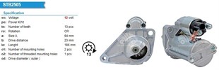 Marş Motoru 12v 13diş (revizyon) Fıat 500x Egea 1.0 1.3 Jeep Renegade Suv 1.0 1.3 T Gdı | Orjrev 0001170417