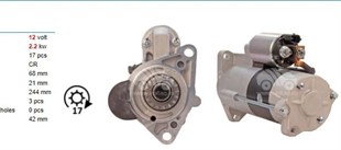 Marş Motoru 12v 17diş 2.2kw Opel Astra K Chevrolet Cruze M8t72172 M08t72172 M008t72172 12668168 | Mıtsubıshı 12668168