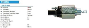 Marş Otomatiği 12v Audi A4 A5 A6 Yuvarlak Soketli | Bosch 2339305129