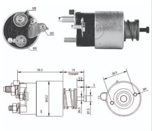 Marş Otomatiği 12v Nissan March Micra Note Versa Küçük Otomatik Mikra 5mm Cıvatalı 00233001hc1a | Ith Mo233431hc1a