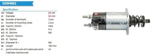 Marş Otomatiği 24v Hıno Kamyon 2 Kulak Kcfd1j | Unıp Snls725