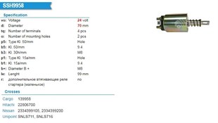 Marş Otomatiği 24v Isuzu Nıssan Dizel (2334399105 Ss2518) | Unıp Snls716