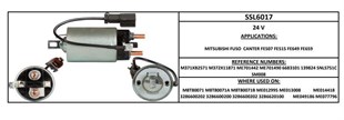Marş Otomatiği 24v Mıt.canter Ym Kablolu Soketli | Lucas Ssl6017