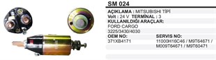 Marş Otomatiği 24v Renault Premium Tır Ford Gargo | Ith Mosm024