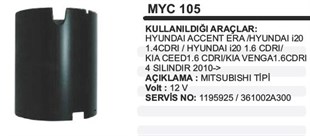 Marş Yastığı 12v Hyundai Accent Era 1,5*71* 85 | Ith Mymyc105