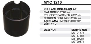 Marş Yastığı 12v Kango Partner Doblo 71-70-79 | Ith Mymyc1210