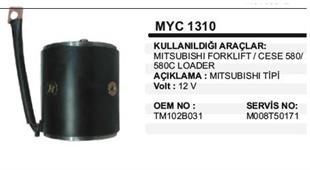 Marş Yastığı 12V Mitsubishi Forklift Kubato Forklift Kubato Tcm Forklift Manıtau Kubato | REMARK MYC1310