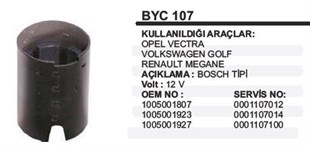 Marş Yastığı 12v Opel Vw Megan Mercedes 74x98 Byc107 Ford Escort Toyota Corolla | Ith Mybyc107