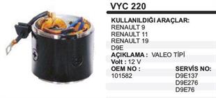 Marş Yastığı 12v Renault R9 11 Gövdeli Komp 86*67*77 | Schenna Vyc220