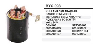Marş Yastığı 24v Man Mercedes Cargo 95-120 6kutup Byc098 Ford Cargo Ym Mercedes Atego Hıno Kırkayak Hıex Man Mercedes 40 Ayak | Ith Mybyc098