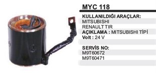 Marş Yastığı 24v Renault Tır Mercedes Axor Atego Ford Cargo Ym Myc118 | Martek Myc118