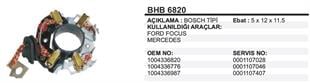 Kömür Yuvası Ford Focus Mercedes BHB6820 | MARTEK BHB6820