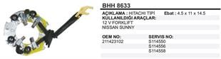 Kömür Yuvası Hitachi Tip Forklift Honda Civic BHH8633 Hyundai Accent | MARTEK BHH8633