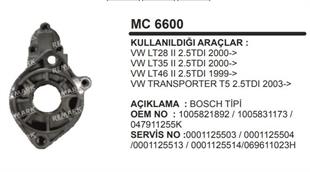 Pinyon Kapağı Bosch Tip Vw Transporter T5 LT35 | MARTEK MC6600