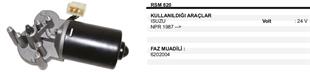 Silgi Motoru 24V Isuzu Npr S820 Ağır Hizmet | MARTEK RSM820