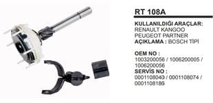 Rediktör Takımı-reno Kango Pejo PARTNER---RT108A | MARTEK RT108A