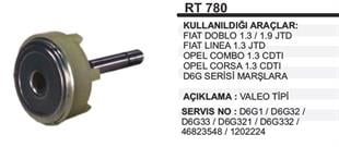 Rediktör Takımı Albea Valeo Tip 1.3 Mult Fiat Opel Doblo Fiorino Linea Combo CORSA-RT780 | MARTEK RT780