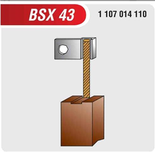Marş Kömürü Lada  7*16*22 Bsx-43 | Mega Bsx43