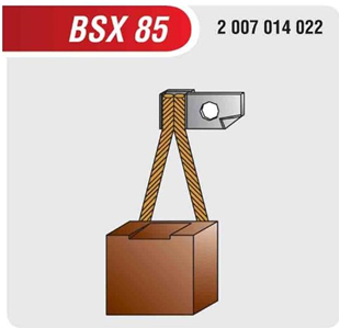 Marş Kömürü 12v-24v Man Mercedes Ford Ford Cargo 8x25x23 | Mega Bsx85