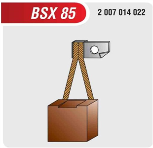 Marş Kömürü 12V-24V Man Mercedes Ford Ford Cargo 8x25x23 | MEGA BSX85