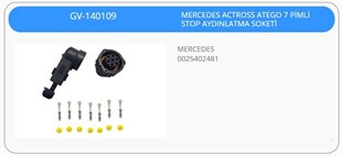 Mercedes Actros Atego 7 Pimli Stop Aydınlatma Soke | Klf Gv140109