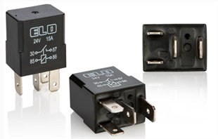 Mikro Röle 24v 15ah 4fiş Terminalli Su Geçirmez Diyotlu | Elo 780215111