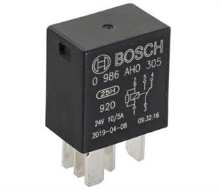 Röle Mikro Röle 24v 5fişli | Bosch 0986ah0305