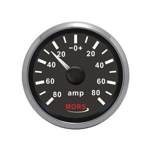 Mors Ampermetre 12-24v 52 Çap Siyah Sr14972 |