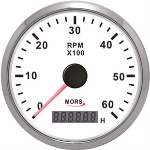 Mors Devir Göstergesi 6000 Devir Beyaz Sr14870 |