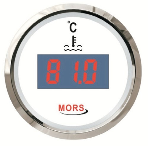 Mors Dijital Hararet Göstergesi 12-24v Beyaz |