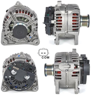 Alternatör 12v 120ah (revizyon) Renault Kango Clio Megan 1.5 | Orjrev 0124425093