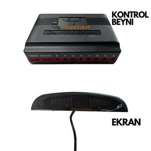 Park Sensörü E8- 6 Göz Ekran 2ön 4arka-siyah-beyaz-gri (ınw026040-siyah) (026041-gri) (026042-beyaz) |