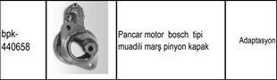 Pinyon Kapağı Bosch Tip Küçük-pancar-em 00440658 | Gmp 440658
