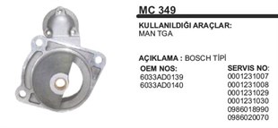 Pinyon Kapağı Man Tga Scanıa Mc349 | Ith Pkmc349
