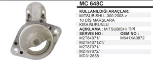 Pinyon Kapağı Mits-l200-l300-ym | Ith Pkmc648c