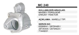 Pinyon Kapağı Perkins Jcb Mf Erkunt Traktör Hidromek  Mc240 | Ith Pkmc240