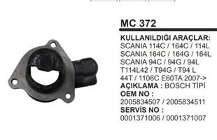 Pinyon Kapağı Scanıa 124 164 T144 K124 96- | Remark Mc372