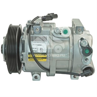 Klima Kompresörü 12V 5PK 118mm Hyundai Accent Blue 1,6 Kia Rio Benzinli 977011R900 Wutse 42010316 42010534 977011R950 | PLUSLINE P300134111