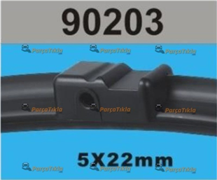 Silecek Süpürgesi Citroen C6-PEJO 406----RBW-90203 | RBW 90203