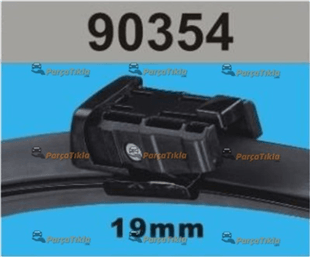 Silecek Süpürgesi Ford MONDEO-VOLVO-018120-90354 Trafıck Trafik | RBW 90354