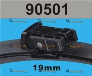 Silecek Süpürgesi Hyundai-fiat Kia Vw Caddy Scirocco Peugeot 018068-90501 | RBW 90501
