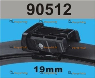 Silecek Süpürgesi Volvo C30-S40-YM-018139-90512 | RBW 90512