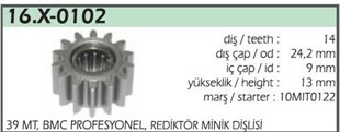 Rediktör Küçük Dişlis Bmc Proferyonel 39mt | Ith Cd16x0102